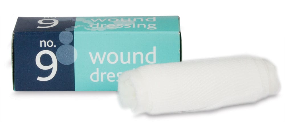 Large Flow Wrapped Dressing