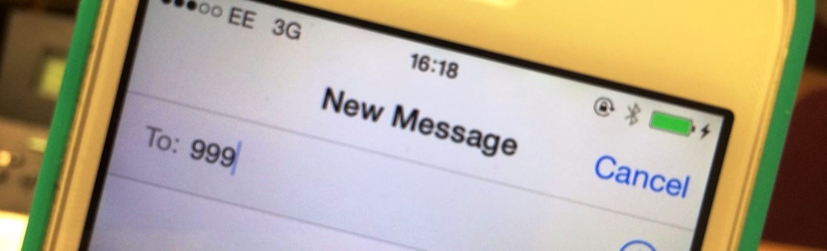 Emergency sms
