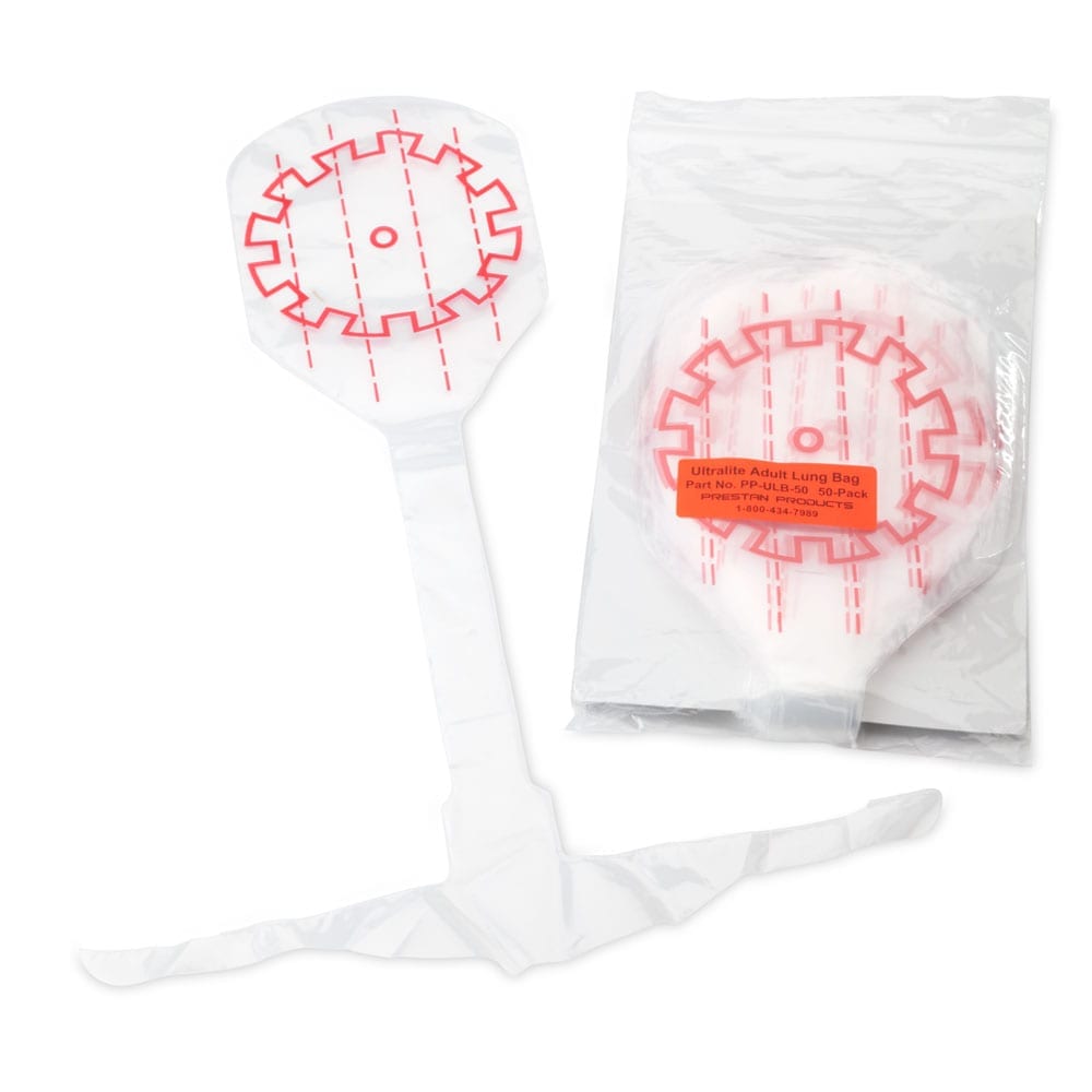 A replacement manikin lung for prestan manikins