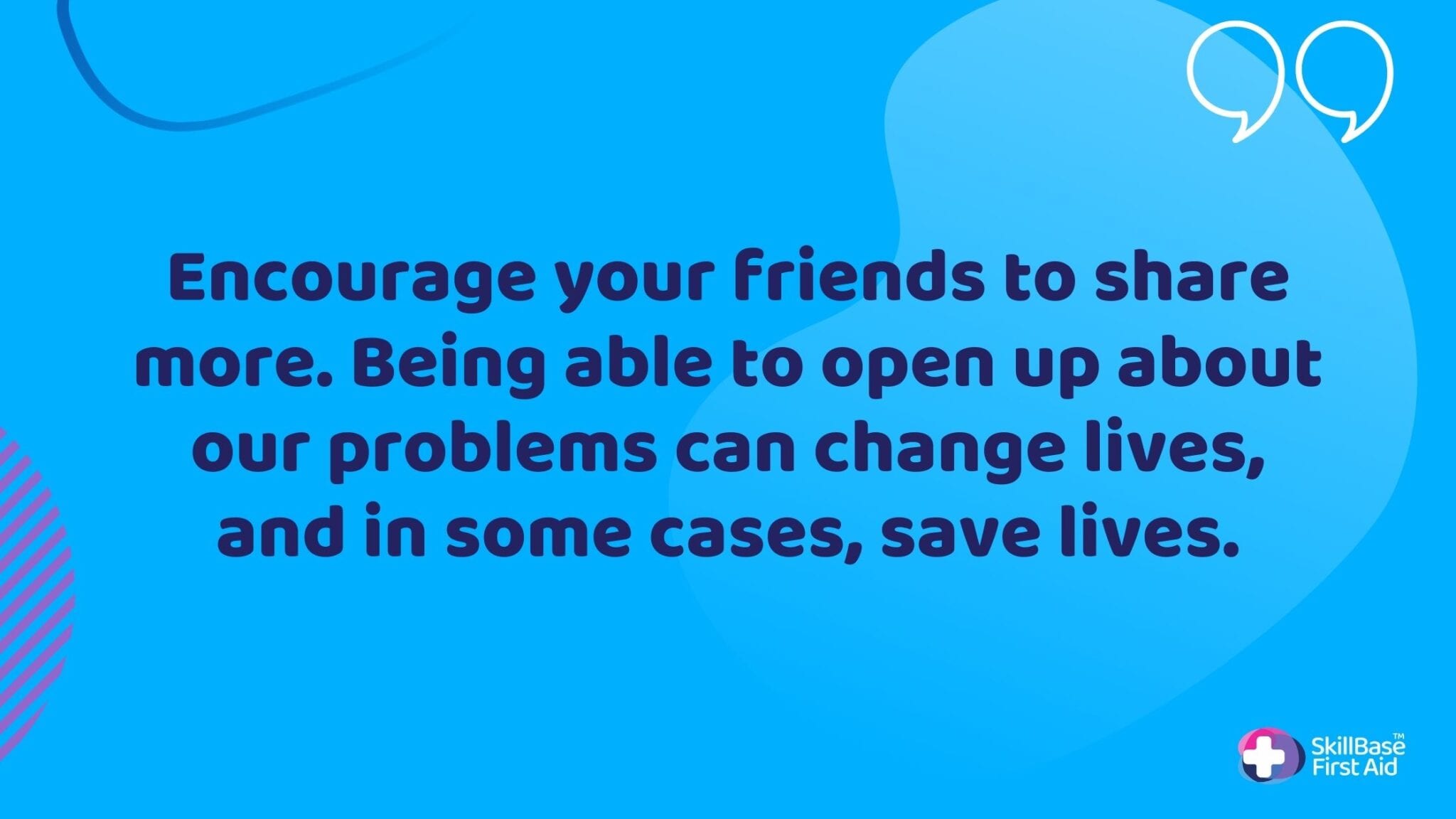 Friendships for good mental health